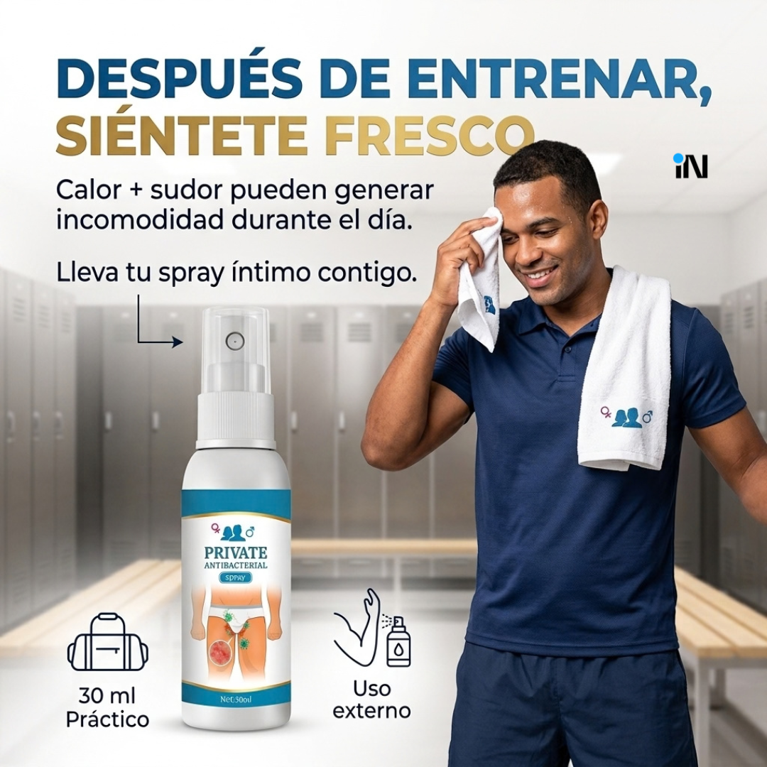 SPRAY ÍNTIMO PARA LOS MALOS OLORES DE 30 ML
