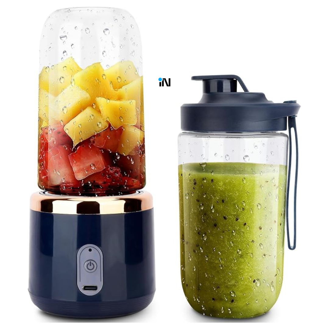 LICUADORA PORTÁTIL, MINI JUGO DE FRUTAS DE 400 ML