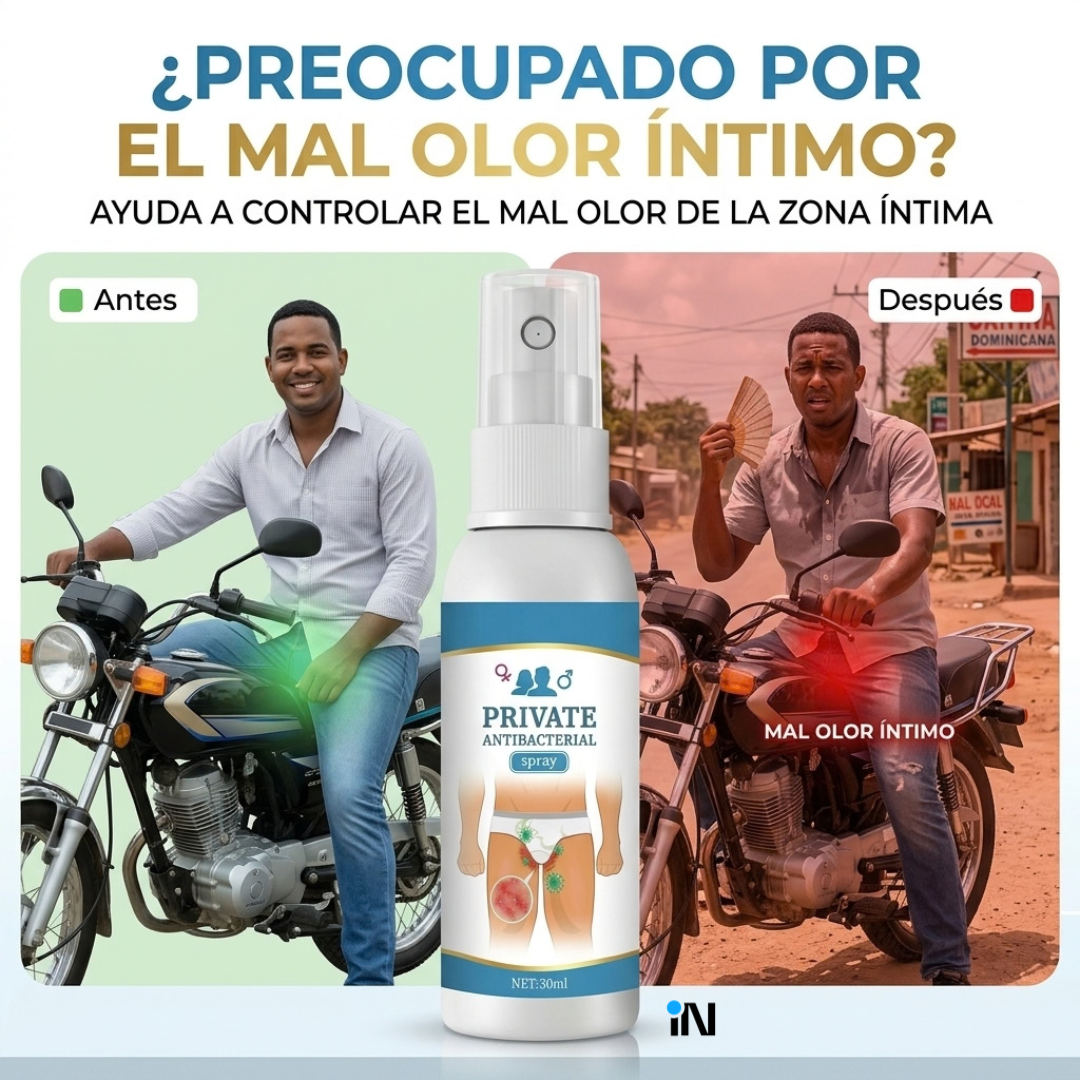SPRAY ÍNTIMO PARA LOS MALOS OLORES DE 30 ML