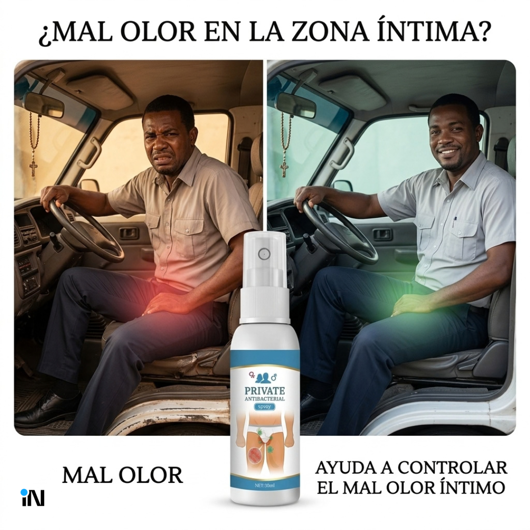 SPRAY ÍNTIMO PARA LOS MALOS OLORES DE 30 ML