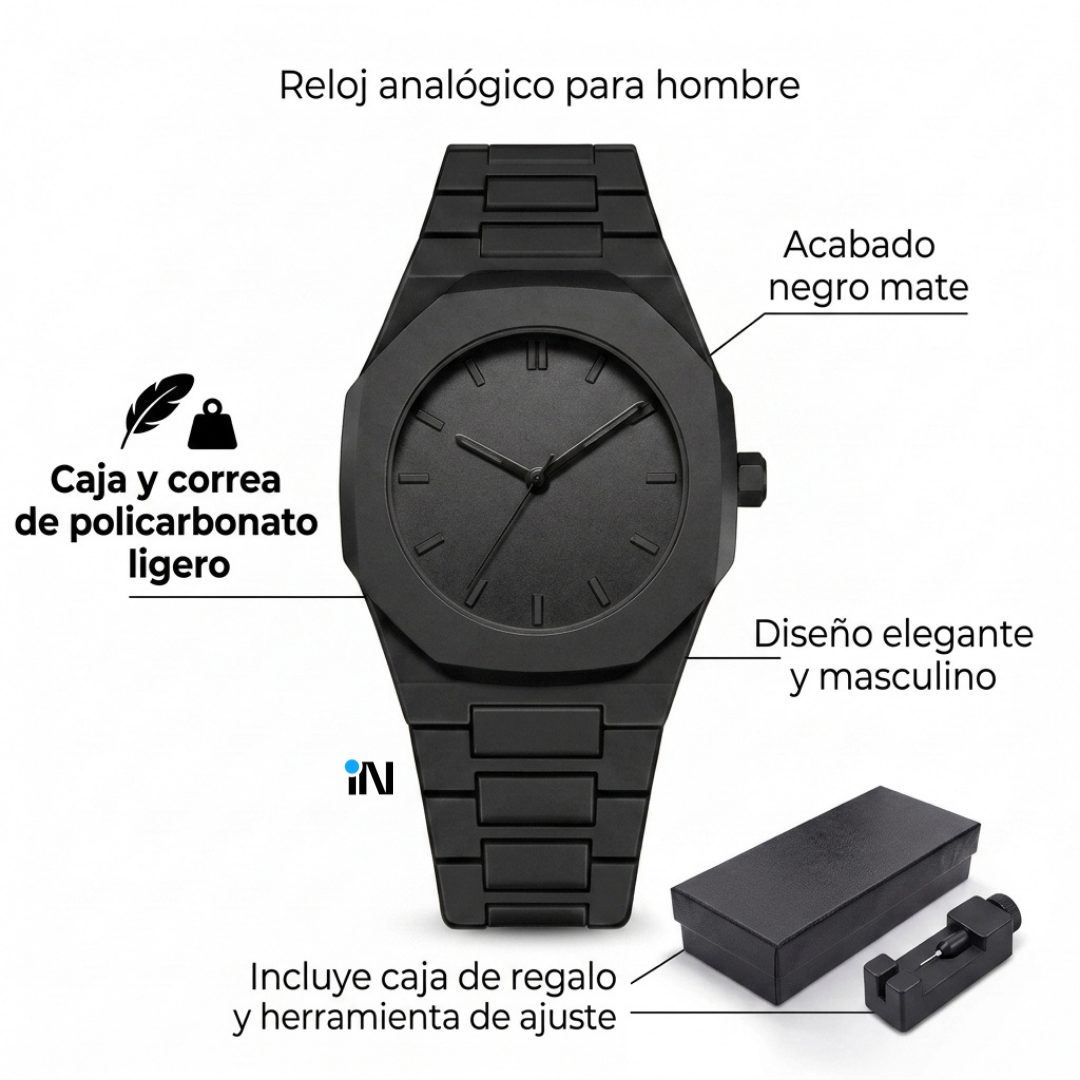 RELOJ BLACK