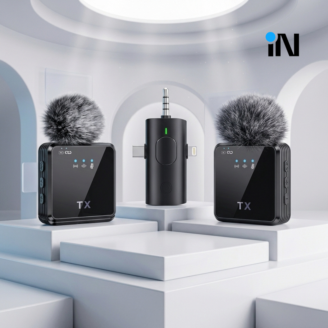 MICROFONO INALAMBRICO WIRELESS F-11 3 EN 1