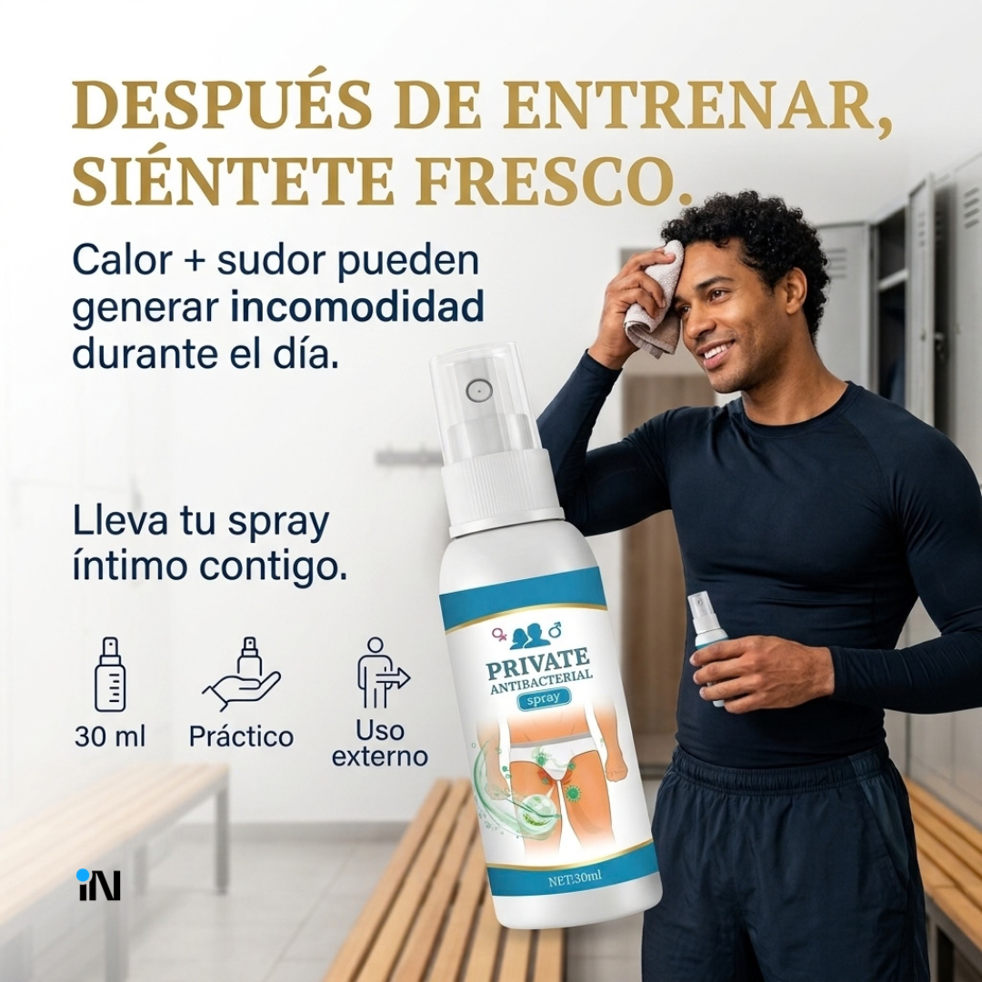 SPRAY ÍNTIMO PARA LOS MALOS OLORES DE 30 ML