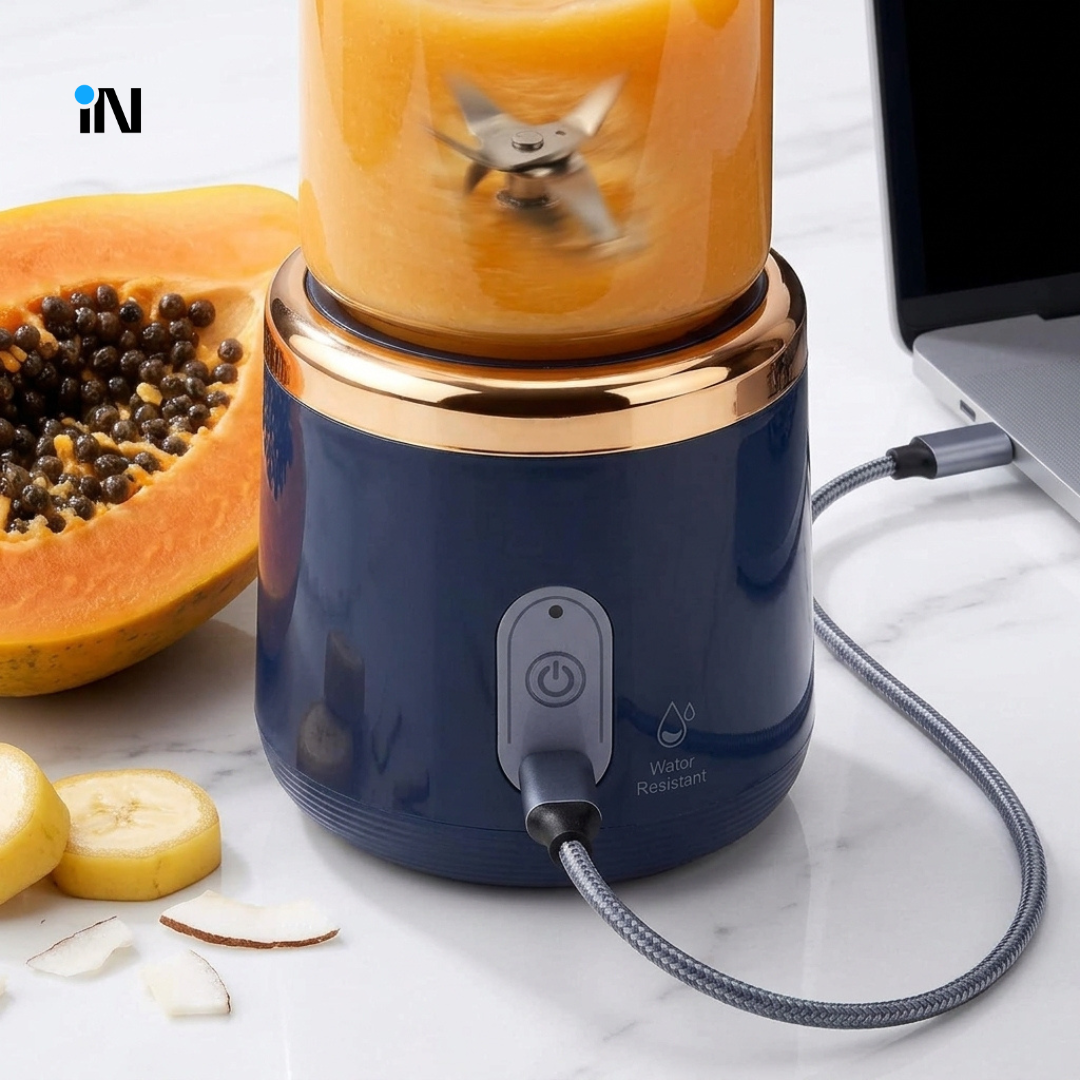 LICUADORA PORTÁTIL, MINI JUGO DE FRUTAS DE 400 ML