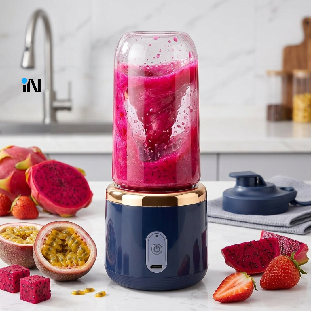 LICUADORA PORTÁTIL, MINI JUGO DE FRUTAS DE 400 ML