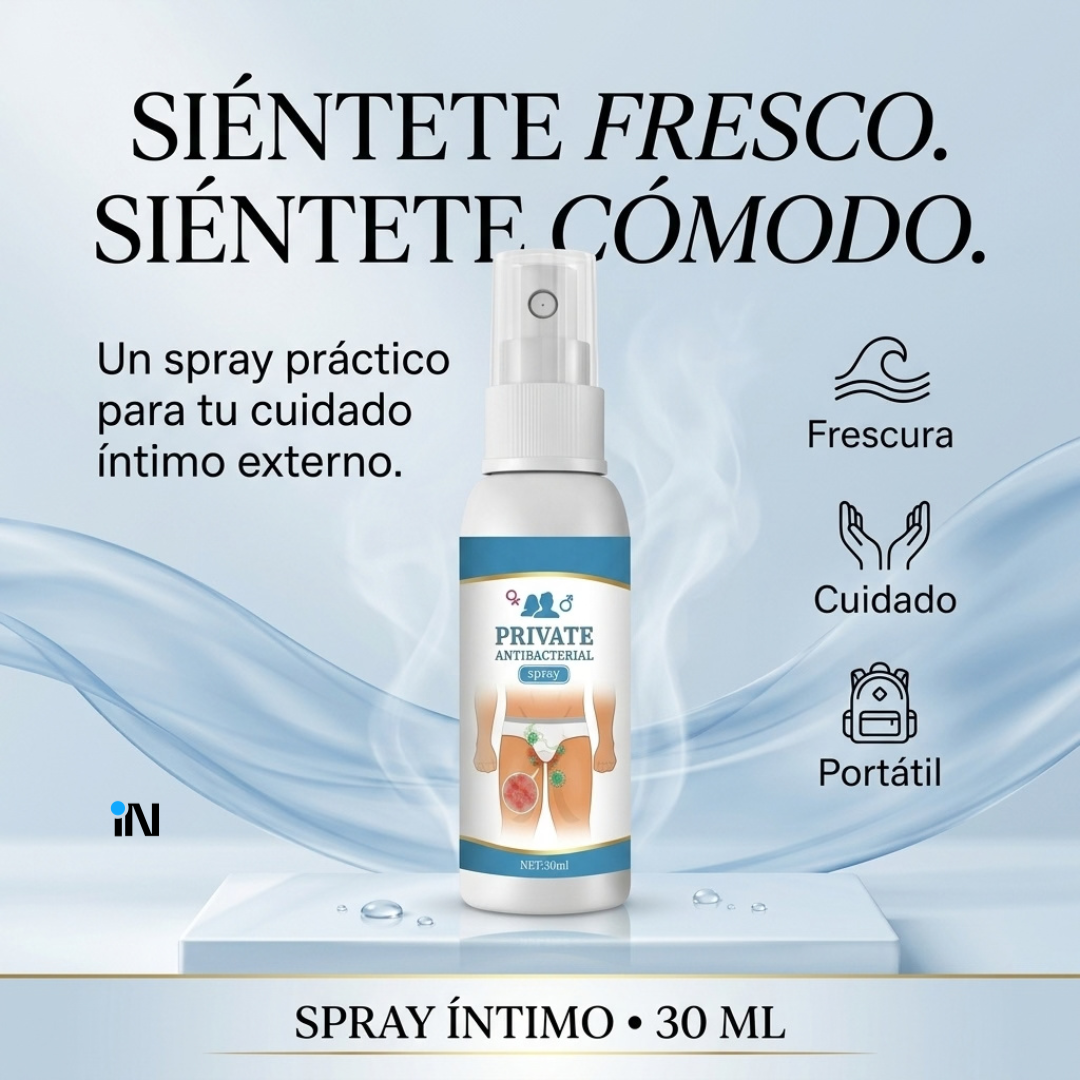 SPRAY ÍNTIMO PARA LOS MALOS OLORES DE 30 ML