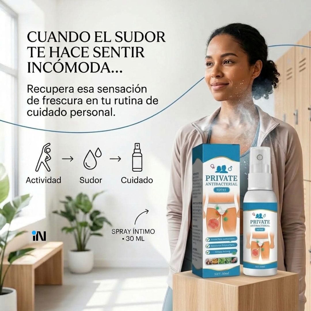 SPRAY ÍNTIMO PARA LOS MALOS OLORES DE 30 ML