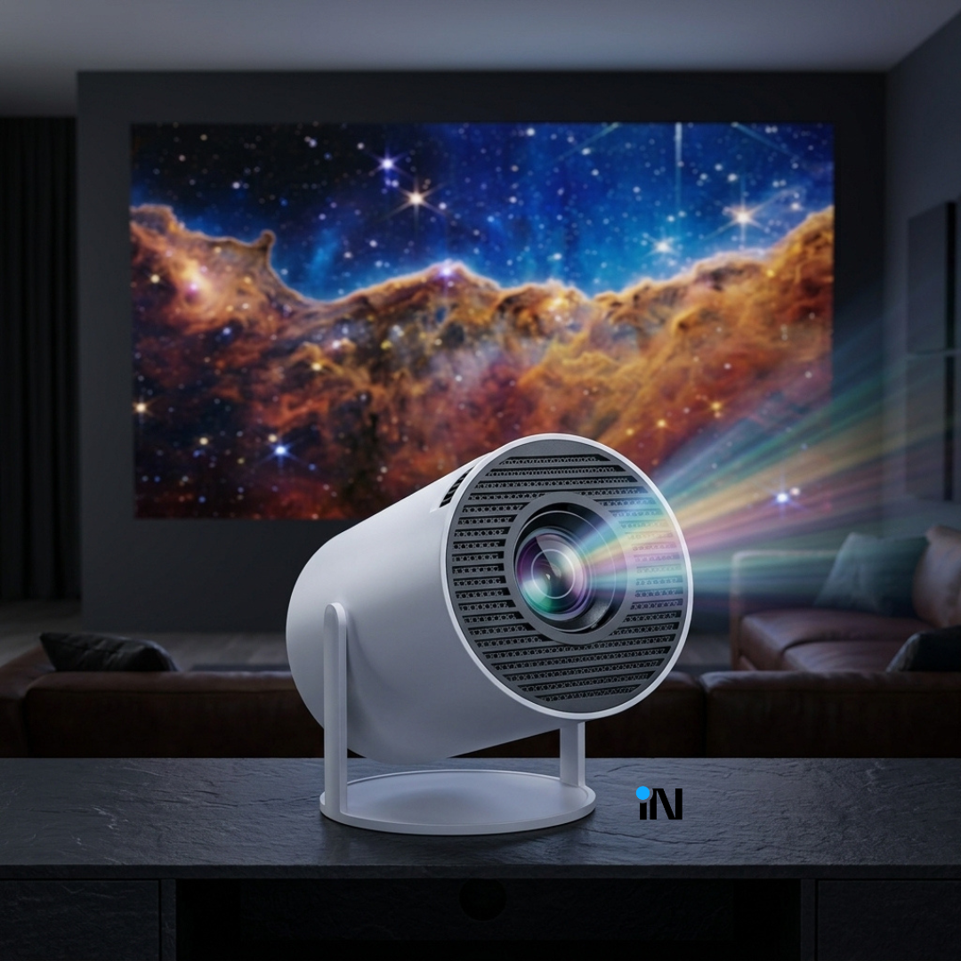 MINI PROYECTOR DE VIDEO PORTATIL ULTRA HD SISTEMA ANDROID
