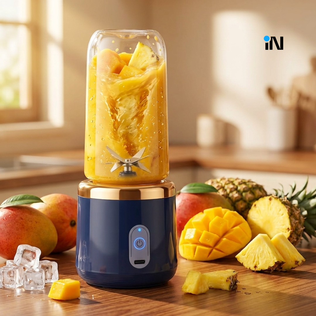 LICUADORA PORTÁTIL, MINI JUGO DE FRUTAS DE 400 ML