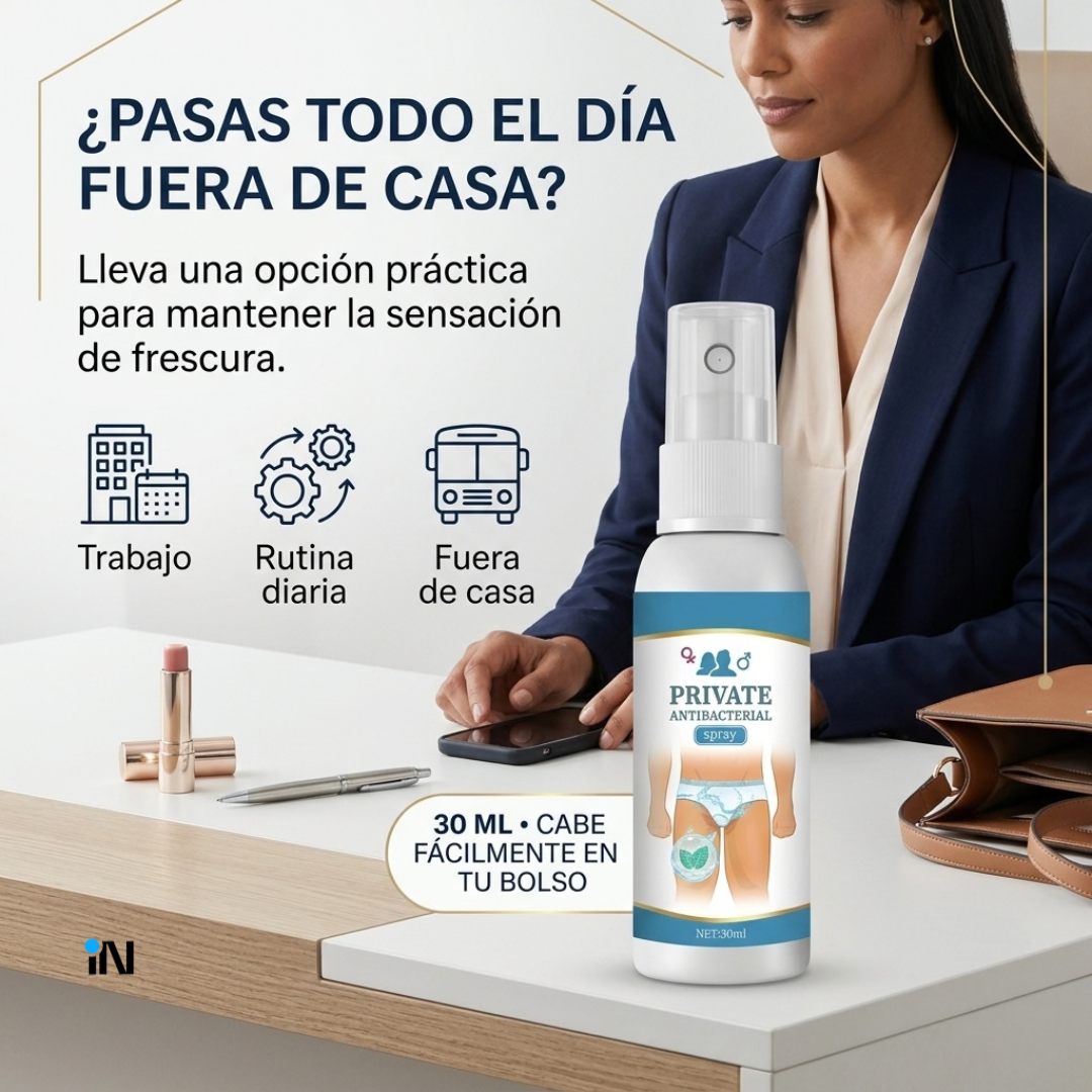 SPRAY ÍNTIMO PARA LOS MALOS OLORES DE 30 ML