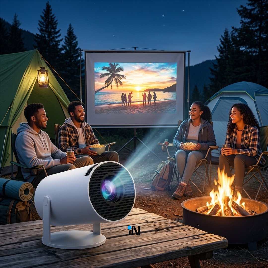 MINI PROYECTOR DE VIDEO PORTATIL ULTRA HD SISTEMA ANDROID
