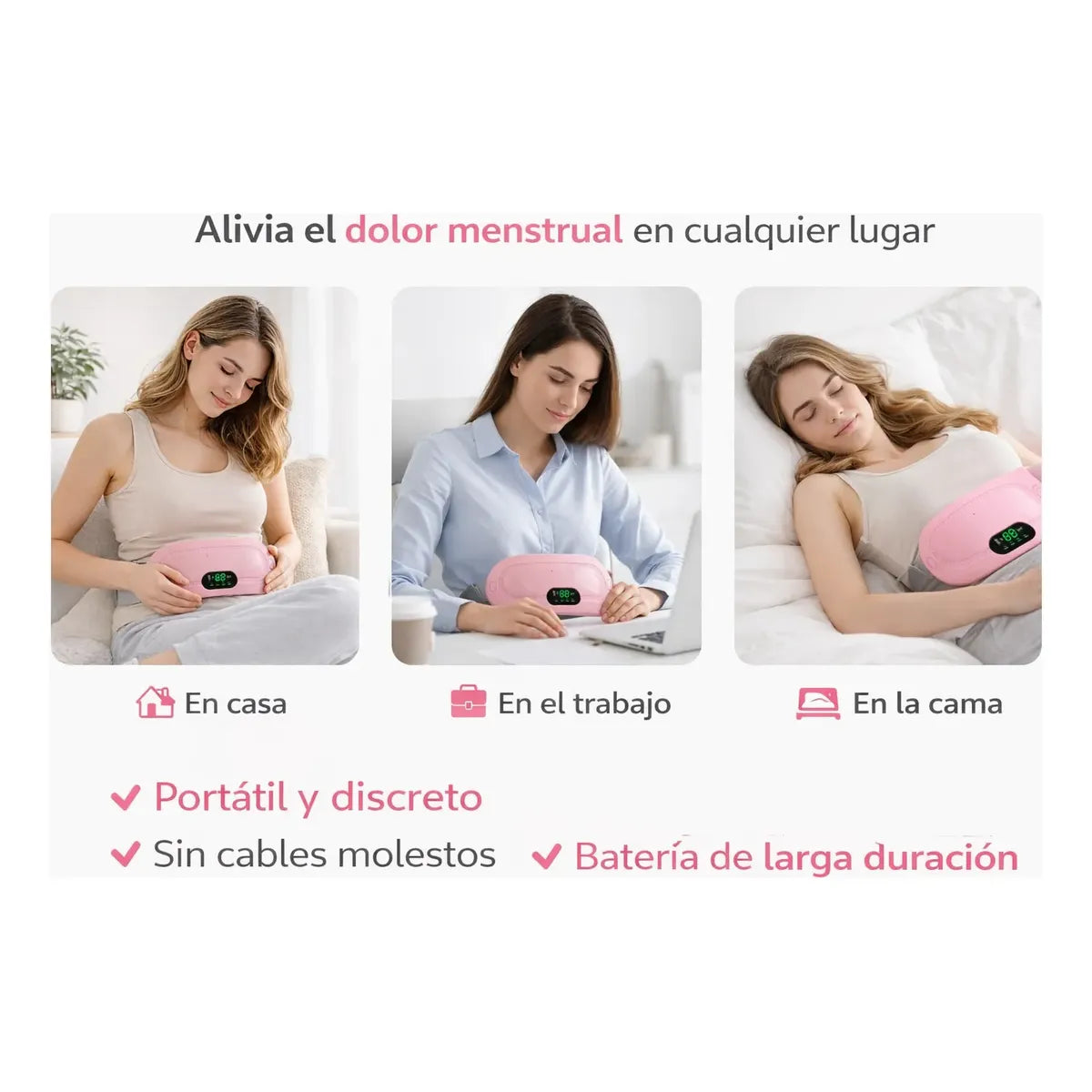 CINTURÓN TÉRMICO ANTICÓLICOS MENSTRUALES