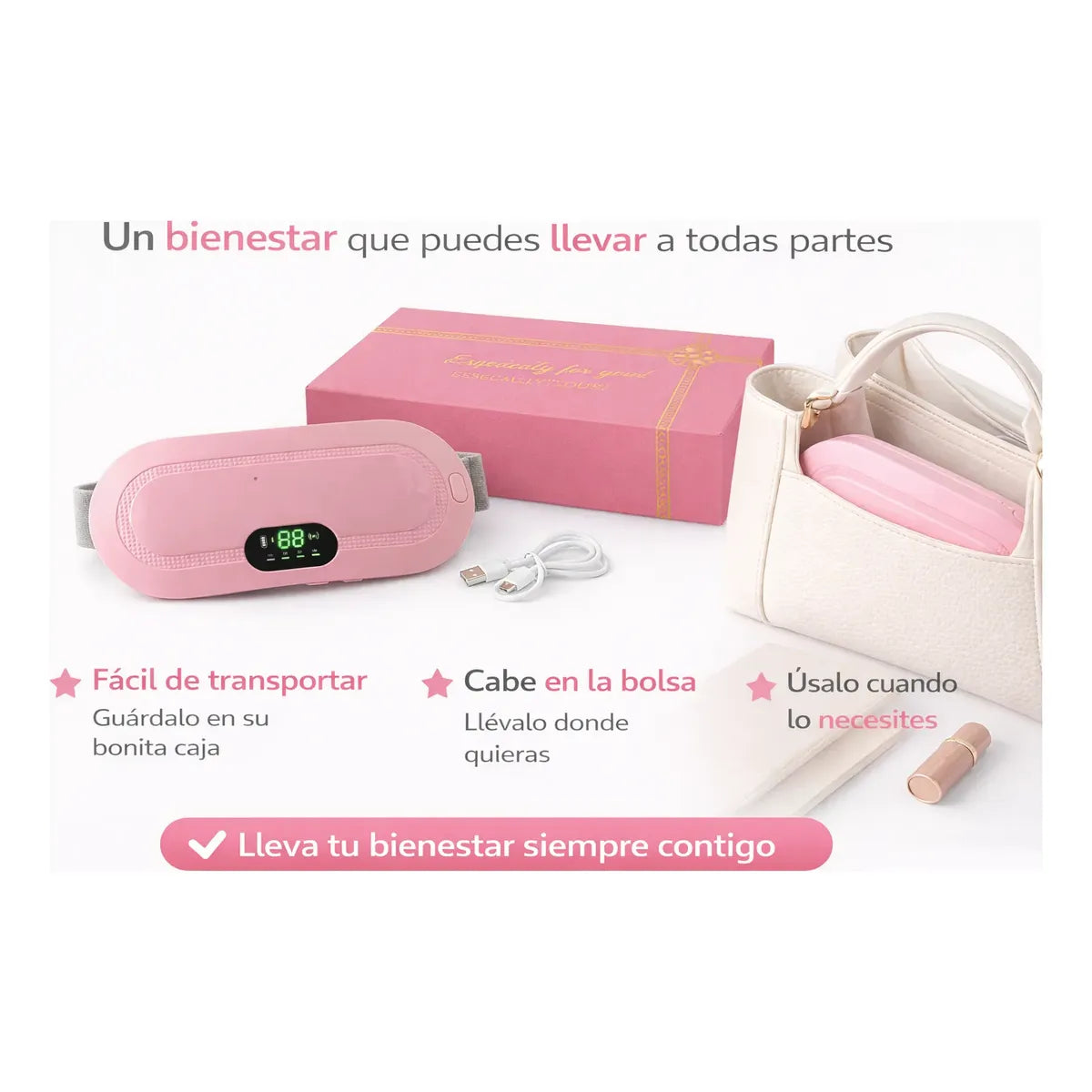 CINTURÓN TÉRMICO ANTICÓLICOS MENSTRUALES