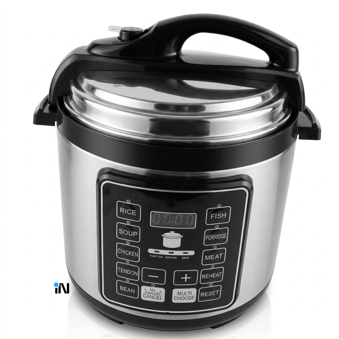 OLLA DE PRESIÓN ELÉCTRICA INLEC DE 6 LITROS